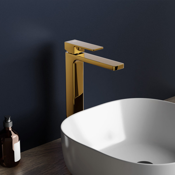 Смеситель для раковины Damixa Gala золото (530250600)