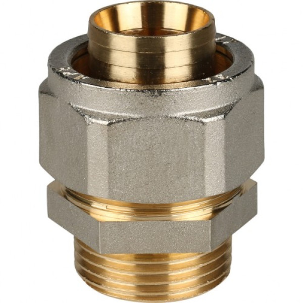 Соединение прямое 32*1"Н Stout (обжим) SFS-0001-000132 Соединение прямое 32*1"Н Stout (обжим) SFS-0001-000132