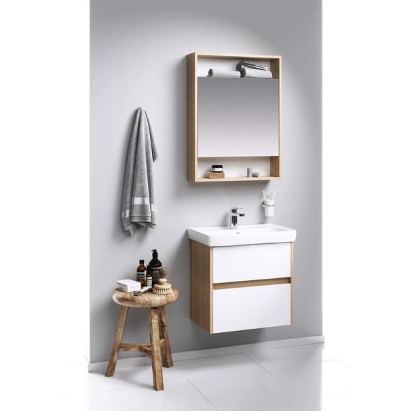 Тумба подвесная Aqwella City 554x346x522 дуб балтийский (CI0106DB)