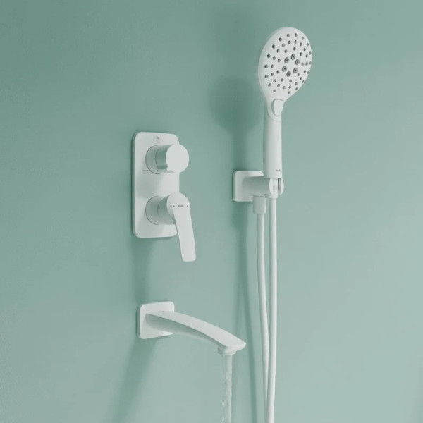 Душевая система Iddis Ray белый матовый (RAYWT03i68)