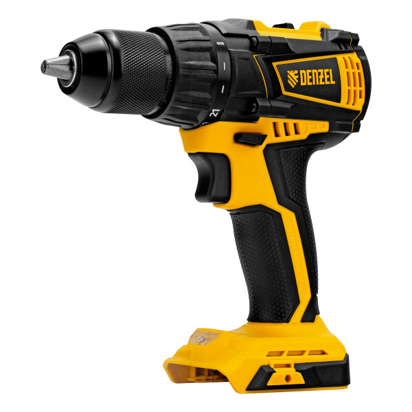 Дрель-шуруповерт аккумуляторная бесщеточная Denzel BLDL-IB-18-0, Li-Ion, 18 В (26122)