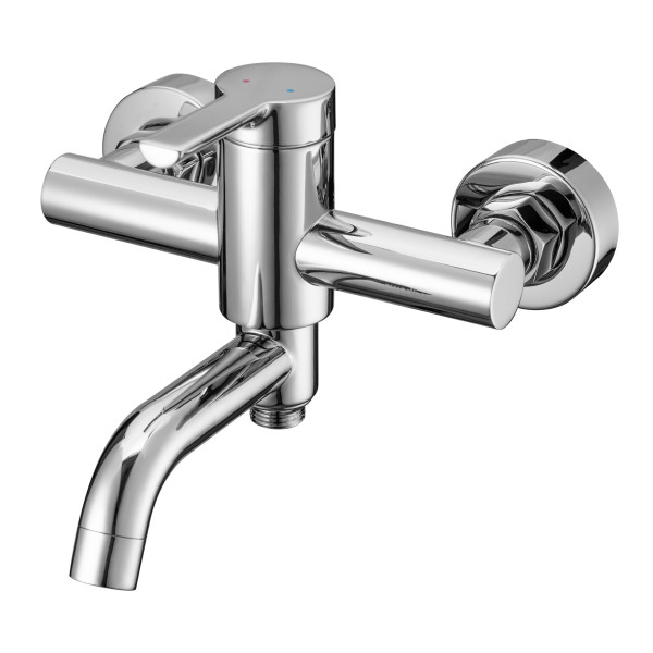 Смеситель для ванны Swedbe Diana хром (1030) Смеситель для ванны Swedbe Diana хром (1030)