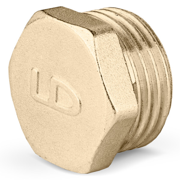 Заглушка 1"Н LD Pride (латунь) (LD.65.505.25)