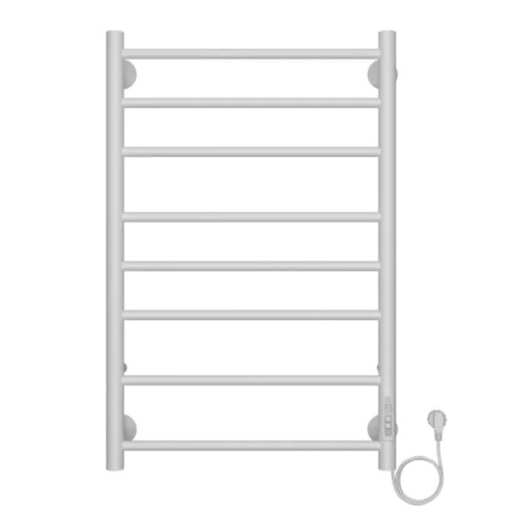 Полотенцесушитель электрический Azario Parma 500x800 белый Полотенцесушитель электрический Azario Parma 500x800 белый