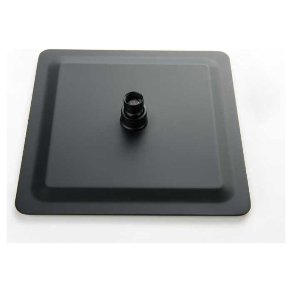 Верхний душ Aquatek 250*250*2 мм черный матовый (AQ2072MB)