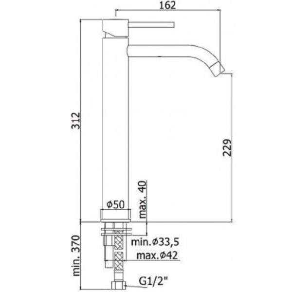 Смеситель для раковины Paffoni Light хром (LIG081ST) Смеситель для раковины Paffoni Light хром (LIG081ST)