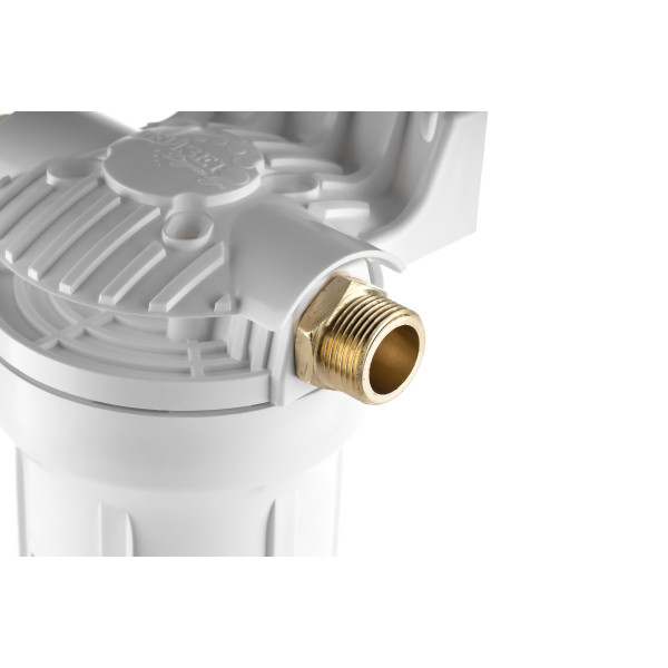 Фильтр колбовый Гейзер 3/4" 10SL (белый, для холодной воды) (50571) Фильтр колбовый Гейзер 3/4" 10SL (белый, для холодной воды) (50571)