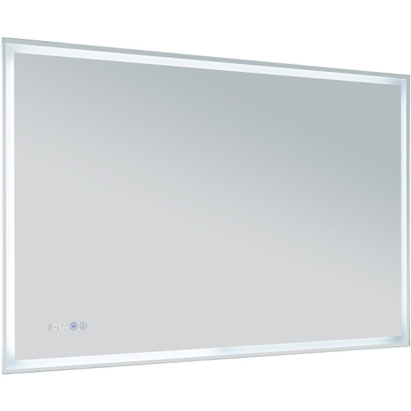 Зеркало с подсветкой Aquanet Оптима 120x75 белый (002889,68) Зеркало с подсветкой Aquanet Оптима 120x75 белый (002889,68)