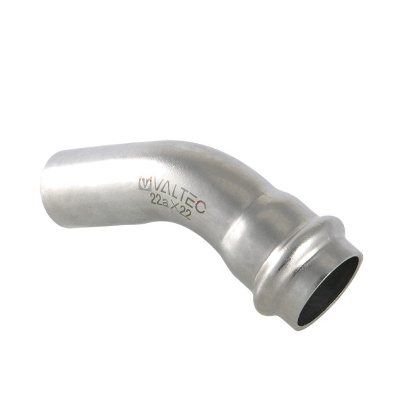 Угол 42*45 однораструбный Valtec (нерж.ст., пресс) (VTi.958.I.004242) Угол 42*45 однораструбный Valtec (нерж.ст., пресс) (VTi.958.I.004242)
