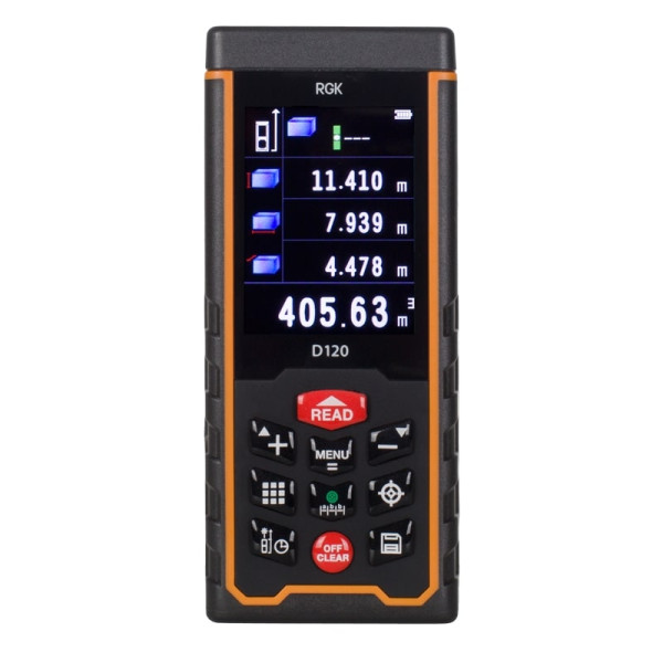 Дальномер лазерный RGK D120 (4610011871382)
