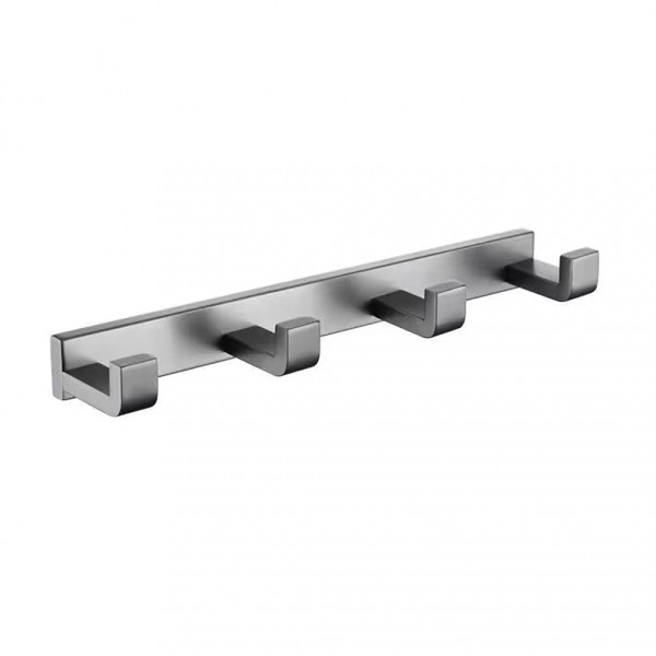 Вешалка на 4 крючка Abber Westen никель (AA1751NG)