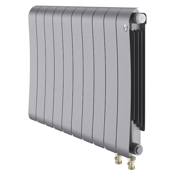 Радиатор биметаллический Royal Thermo Infinity 500 Silver Satin VR80 (10 секций) Серебристый (RTINSSVR8050010) Радиатор биметаллический Royal Thermo Infinity 500 Silver Satin VR80 (10 секций) Серебристый (RTINSSVR8050010)