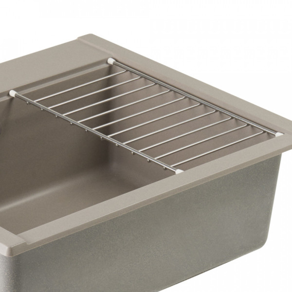 Решетка для кухонной мойки Aquaton Делия 38,5x21,6x1 хром (1.A715.2.03D.E00.0)