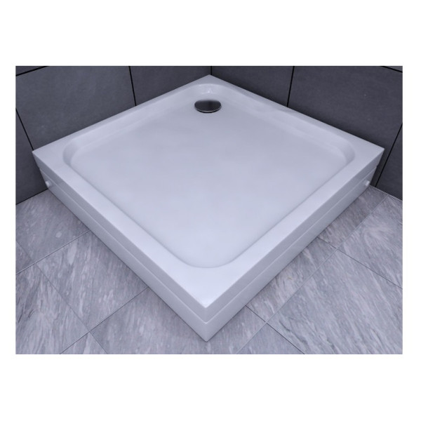 Душевой поддон Aquatek 80x80x15 с ножками и с фронтальным экраном, без сифона (DPA-0000008) Душевой поддон Aquatek 80x80x15 с ножками и с фронтальным экраном, без сифона (DPA-0000008)