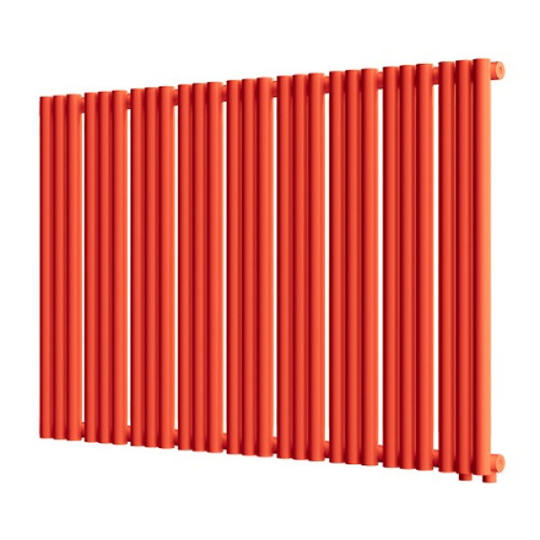 Радиатор стальной Empatiko нижнее правое подключение, рябиновый красный (Takt R1-1072-500 Scarlet Red)