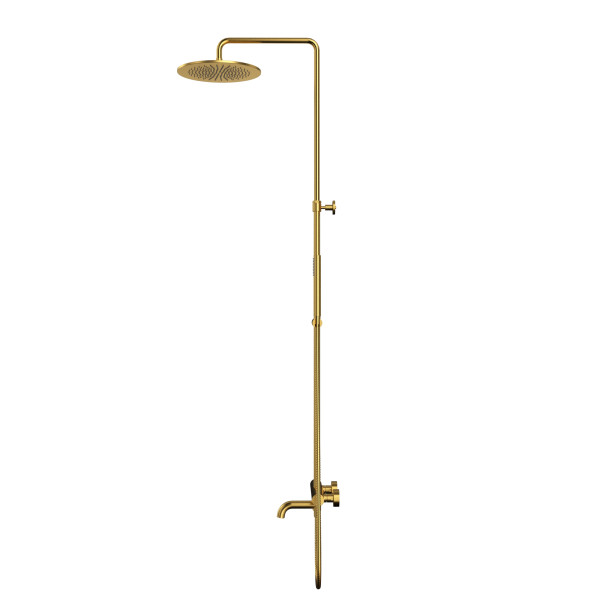 Душевая система Whitecross Y брашированное золото (Y1234GLB)