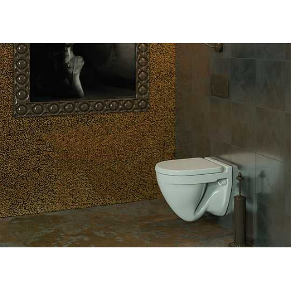 Унитаз подвесной Sanita Luxe Attica Luxe с сиденьем из дюропласта