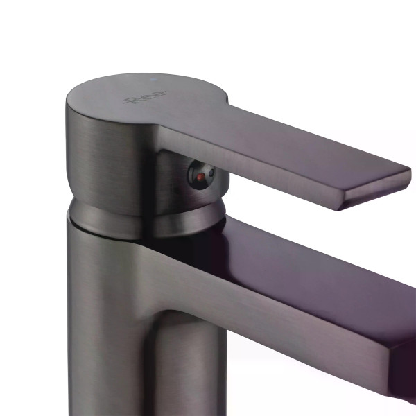 Смеситель для раковины Rea Argus оружейная сталь (REA-B3004) Смеситель для раковины Rea Argus оружейная сталь (REA-B3004)