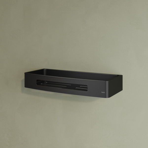 Полка нержавеющая сталь черная Iddis (SHE11SBi44)