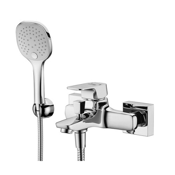 Смеситель для ванны и душа WasserKRAFT с душевым комплектом хром (2701) Смеситель для ванны и душа WasserKRAFT с душевым комплектом хром (2701)