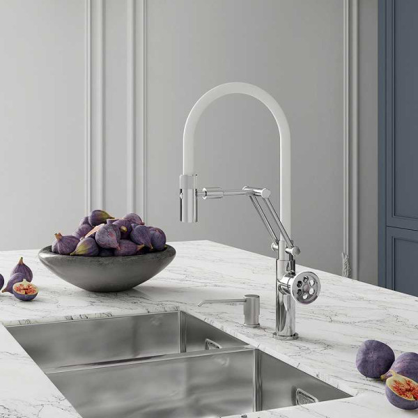 Смеситель для кухни с гибким изливом Iddis Grange Хром (GRASBFLi05) Смеситель для кухни с гибким изливом Iddis Grange Хром (GRASBFLi05)