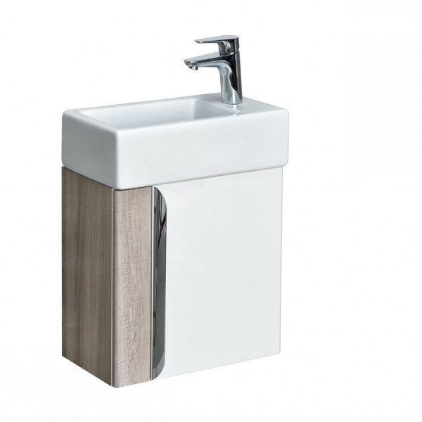 Тумба подвесная Aquaton Вита 447x243x447 белый, ясень шимо (1.A221.4.01V.TD7.0) Тумба подвесная Aquaton Вита 447x243x447 белый, ясень шимо (1.A221.4.01V.TD7.0)