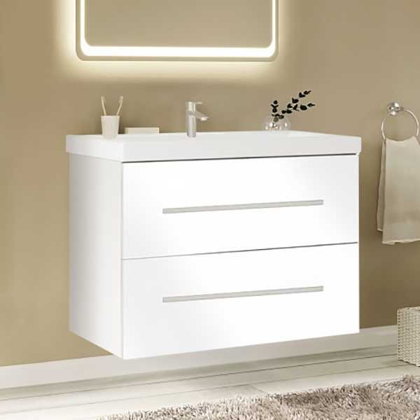 Тумба подвесная Marka One Релинг 600*450*516 белая (У56083) Тумба подвесная Marka One Релинг 600*450*516 белая (У56083)