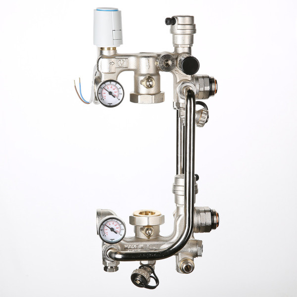 Насосно-смесительный узел с сервоприводом (без насоса) Valtec (VT.COMBI.S.180)