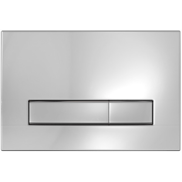 Комплект инсталляция с унитазом Berges Atom Line кнопка хром глянец, унитаз Quattro S Rimless 49 см, сиденье с soft-close (043361)