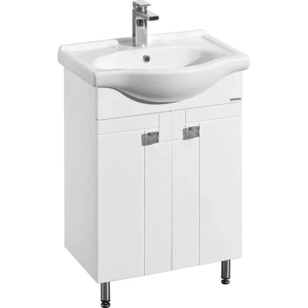 Тумба-умывальник Aquaton Фиджи 60/1WH110268 раковина Селигер-60 (1A1796K0FG010) Тумба-умывальник Aquaton Фиджи 60/1WH110268 раковина Селигер-60 (1A1796K0FG010)