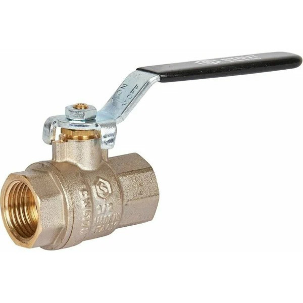 Кран 1 1/4" ВВ шаровый Stout ГОСТ (чёрная ручка, полнопроходной) SVB-0001-200032 Кран 1 1/4" ВВ шаровый Stout ГОСТ (чёрная ручка, полнопроходной) SVB-0001-200032