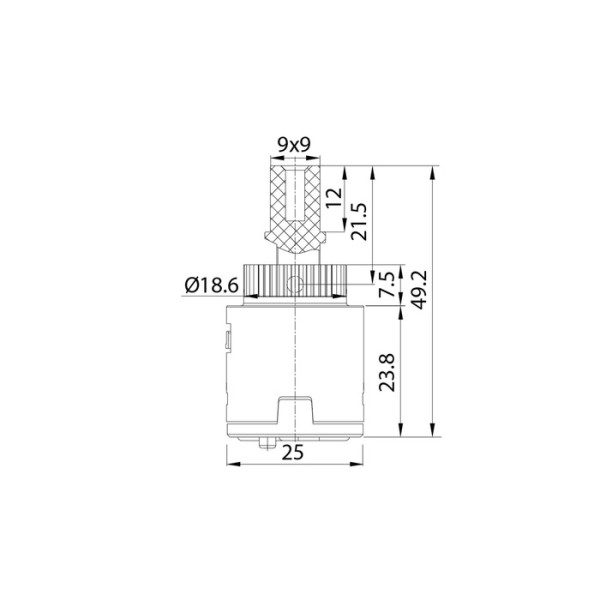 Картридж Iddis Optima Home 35 мм (999C35H0SM)