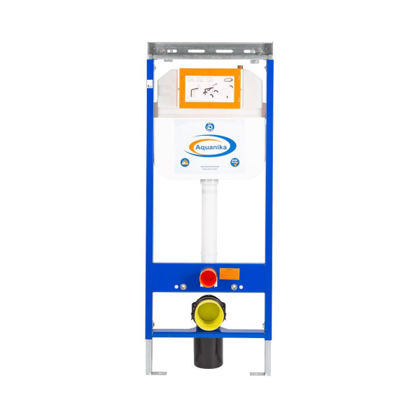 Инсталляция для унитаза Aquanika Basic (без клавиши смыва, два режима слива) (10.702.45B.00.00)