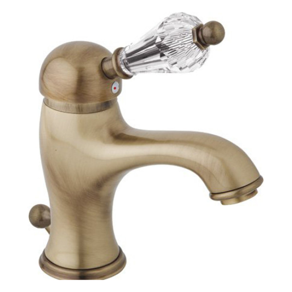 Смеситель для раковины Cezares Vintage бронзовый, ручки рычаг - кристалл Swarovski (VINTAGE-LSM1-02-Sw) Смеситель для раковины Cezares Vintage бронзовый, ручки рычаг - кристалл Swarovski (VINTAGE-LSM1-02-Sw)