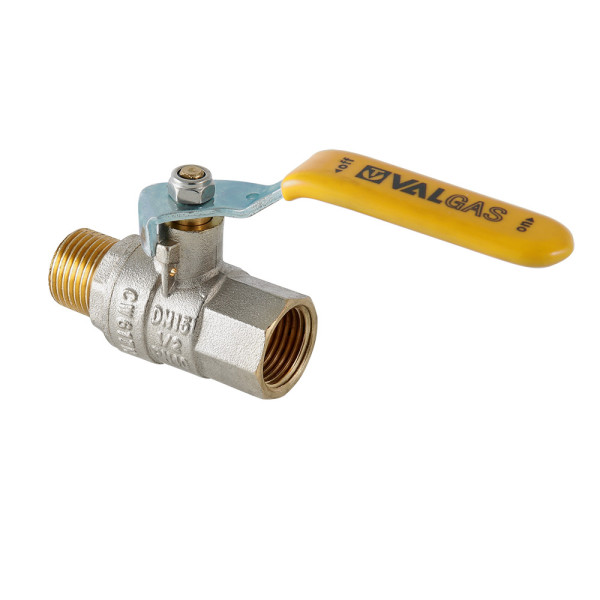 Кран газовый 1/2" ВН шаровый Valtec "Valgas" (ручка) Кран газовый 1/2" ВН шаровый Valtec "Valgas" (ручка)