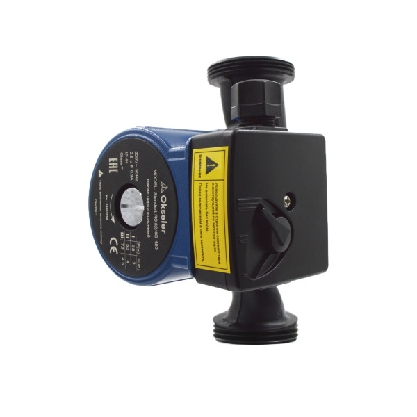 Насос циркуляционный Okseler Standart RS 32/4G-180 с гайками (Oks00511) Насос циркуляционный Okseler Standart RS 32/4G-180 с гайками (Oks00511)