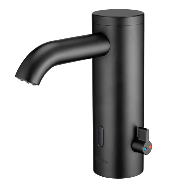 Смеситель для раковины Swedbe Europe 6010B сенсор с ручной регулировкой темп. воды черный (6010B)