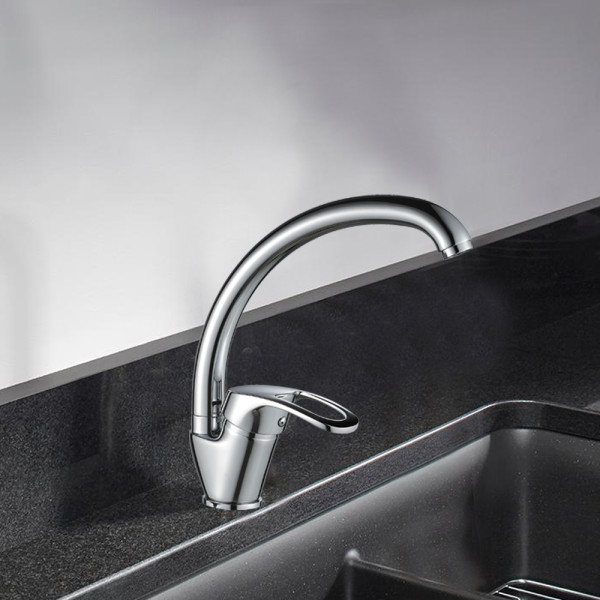 Смеситель для кухни Wesnaart Комета хром (KOM17-12040) Смеситель для кухни Wesnaart Комета хром (KOM17-12040)