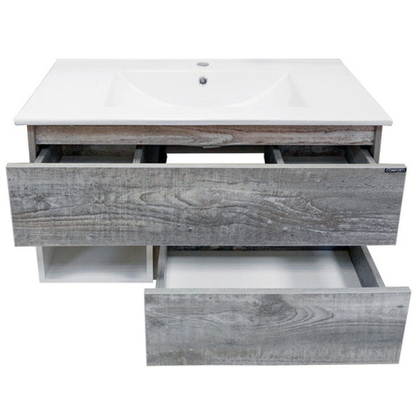 Тумба подвесная с раковиной Comforty Турин 900x465x500 дуб бежевый (00-00013940) Тумба подвесная с раковиной Comforty Турин 900x465x500 дуб бежевый (00-00013940)