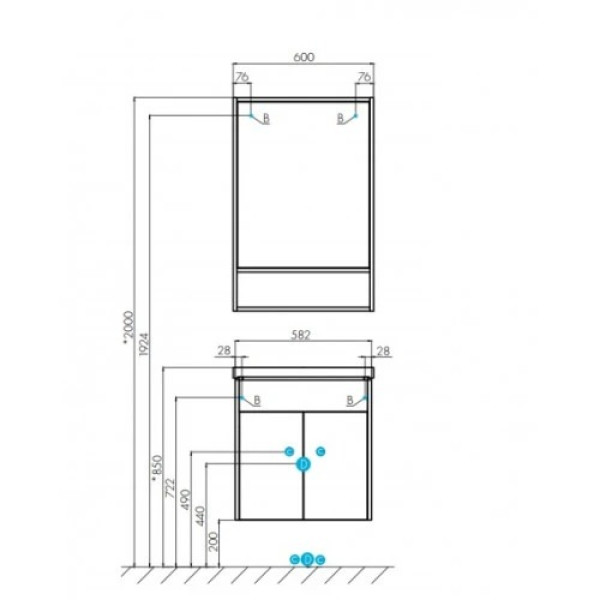Тумба-умывальник Aquaton Флай 60 Бел Дуб КРАФТ/1WH302421 Раковина Миранда 60 (1A2373K0FAX10) Тумба-умывальник Aquaton Флай 60 Бел Дуб КРАФТ/1WH302421 Раковина Миранда 60 (1A2373K0FAX10)