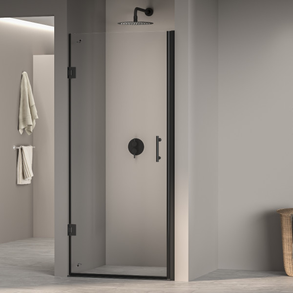 Душевая дверь RGW Passage 80x195 стекло прозрачное, профиль черный (41080608-14) Душевая дверь RGW Passage 80x195 стекло прозрачное, профиль черный (41080608-14)