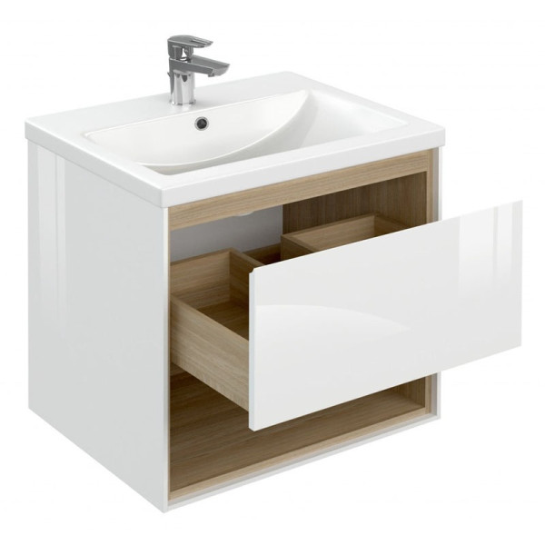 Тумба подвесная Cersanit Louna белый (SP-SZ-LOU-CO60/Wh) Тумба подвесная Cersanit Louna белый (SP-SZ-LOU-CO60/Wh)