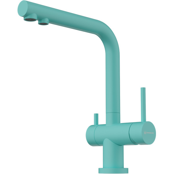 Смеситель для кухни Omoikiri Nagano-AZ с переключателем на фильтр azur blue (4994431)