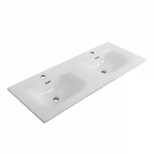 Раковина мебельная Uno BelBagno 121x46 белая глянцевая (BB-8099-120-2) Раковина мебельная Uno BelBagno 121x46 белая глянцевая (BB-8099-120-2)