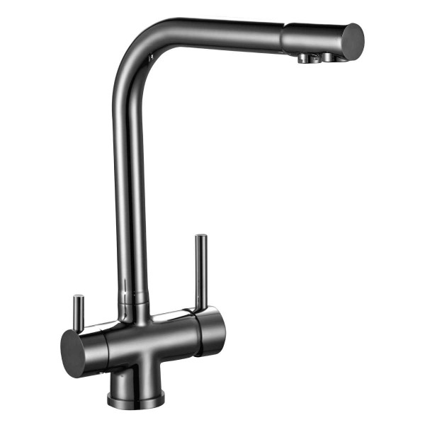 Смеситель для кухни Rossinka Z40-25 с переключателем на фильтр (Z40-25)