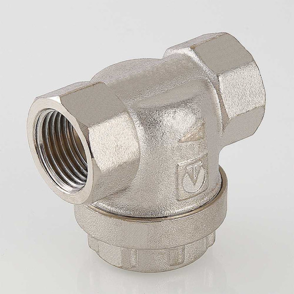 Фильтр прямой 3/4" ВВ 300 мкр. Valtec никель (VT.388.N.05) Фильтр прямой 3/4" ВВ 300 мкр. Valtec никель (VT.388.N.05)