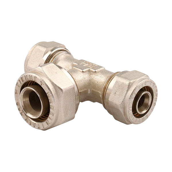 Тройник переходной Tiemme 16x20x16 (обжим) (1600078) Тройник переходной Tiemme 16x20x16 (обжим) (1600078)