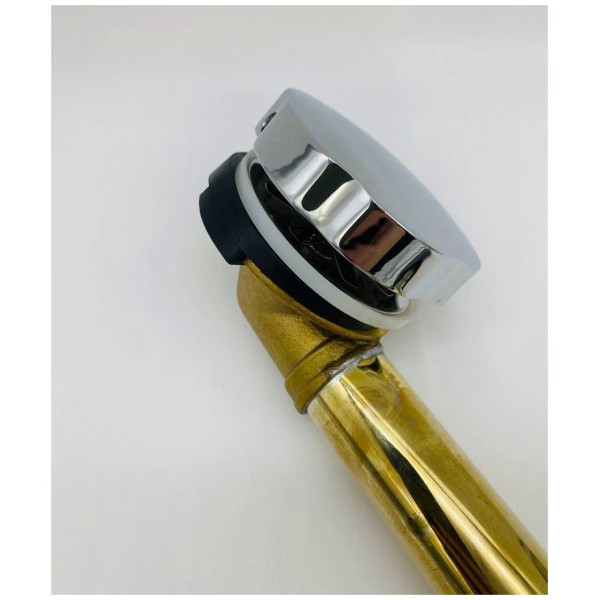 Обвязка для ванны автоматическая 1 1/2"*40 мм. Click-Clack Vieir (медно-латунная, хром) (VRQ31)