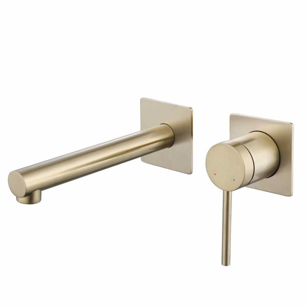 Смеситель для раковины Abber Emotion золото матовое (AF8812G)