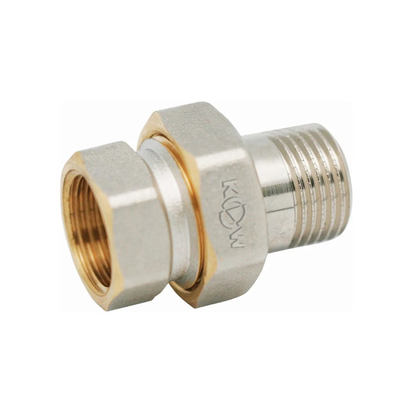 Сгон прямой 1 1/4" ВН Kromwell никель (KW.304.07) Сгон прямой 1 1/4" ВН Kromwell никель (KW.304.07)